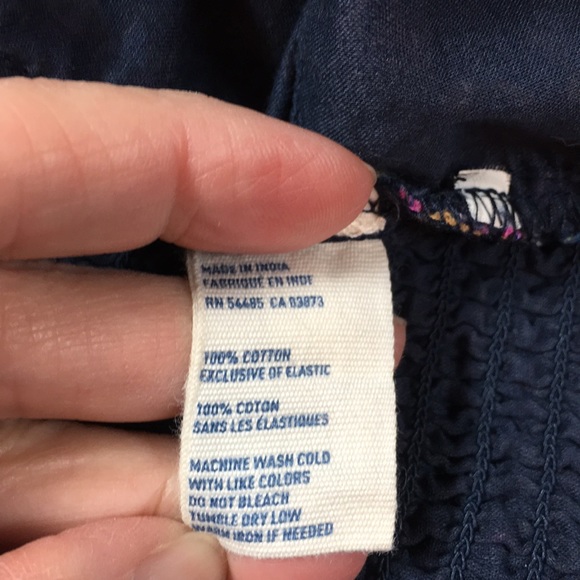 American Eagle Crop Top with Embroidered Front - Picture 5 of 6